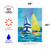 Sail Boat Summer Outdoor House Flag 40' x 28" - IMAGE 3