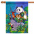 Jungle Friends Too Outdoor House Flag 40" x 28" - IMAGE 1