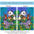 Jungle Friends Too Outdoor House Flag 40" x 28" - IMAGE 4