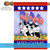 Patriotic Penguin Navy Sailors "Welcome" Outdoor Flag - 40" x 28" - IMAGE 5