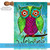 Rainbow Owl Outdoor House Flag 40" x 28" - IMAGE 5