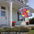 Lobster Clam Bake Red and Purple House Flag 40" x 28 - IMAGE 2
