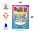 Giant Cake and Balloons "Happy Birthday" Outdoor Flag - 40" x 28" - IMAGE 3