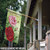 Roses 'Welcome' Outdoor House Flag 40" x 28" - IMAGE 2