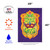 Masquerade Mask "Mardi Gras" UV Resistant Outdoor Flag - 40" x 28" - IMAGE 3