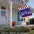 Patriotic Stars and Stripes "USA" Veteran Salute Outdoor Flag - 40" x 28" - IMAGE 2