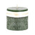Cylindrical Accent Pillar Candle - 3.25" - Holly Green - IMAGE 1