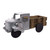 Galvanized Truck with Wood Bed Decoration - 16" - IMAGE 1