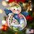 Set of 2 Snowman "Family" Wooden Angel Christmas Ornaments 5.5" - IMAGE 5