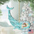 Set of 2 Whale Beach Scene Wooden Christmas Ornaments 5.5" - IMAGE 2