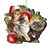 Kittens in a Basket Wooden Christmas Ornaments - 5.5" - Set of 2 - IMAGE 1