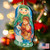 Set of 2 Matreshka Doll Playing Snowman Wooden Christmas Ornaments 5.5" - IMAGE 5