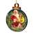 Set of 2 Enchanted Christmas Santa Claus Wooden Ornaments 5.5" - IMAGE 1