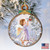 Little Angel and Bird in the Woodland Christmas Disc Ornaments - 5.5" - Set of 2 - IMAGE 4