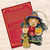 Set of 2 Witch Pumpkin Broom Wooden Halloween Ornaments 5.5" - IMAGE 3