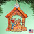 Set of 2 Nativity House Scene Wooden Christmas Ornaments 5.5" - IMAGE 2