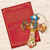 Set of 2 Nativity Scene Cross Wooden Christmas Ornaments 5.5" - IMAGE 3