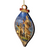 Set of 2 Watching Shepherds Finial Teardrop Shaped Wooden Christmas Ornaments 5.5" - IMAGE 1