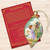 Set of 2 Little Angel with Cardinals in their House Wooden Ornaments 5.5" - IMAGE 3