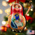 Set of 2 Matreshka Doll Nativity Scene Wooden Christmas Ornaments 5.5" - IMAGE 3