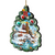 Set of 2 Lighthouse Christmas Tree Wooden Ornaments 5.5" - IMAGE 1