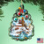 Set of 2 Lighthouse Christmas Tree Wooden Ornaments 5.5" - IMAGE 2
