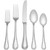 9.25" Silver 5-Piece Place Setting All-Purpose Cutlery Set - IMAGE 1
