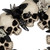 Skulls and Chains with Roses Small Artificial Halloween Wreath - 15" - Unlit - IMAGE 5