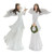 Set of 2 Angel with Bird and Wreath Christmas Figurine 12" - IMAGE 1