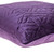 20" Purple Quilted Pattern Retro Throw Pillow - IMAGE 4