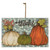 Layered Gourds "Give Thanks" 2-D Fall Harvest Hanging Wall Sign - 16.5" - IMAGE 1