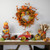 14" Red Truck with Pumpkins Fall Harvest Sign Decoration - IMAGE 3