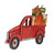 14" Red Truck with Pumpkins Fall Harvest Sign Decoration - IMAGE 5