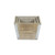 Set of 3 Brown and Gray Handmade Square Tapered Planter 8.25" - IMAGE 4