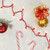 Mini Christmas Light Set - Clear - 10' Red Wire - 50ct - IMAGE 3