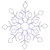 LED Lighted Snowflake Christmas Window Decoration - 23" - IMAGE 3