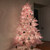100-Count Clear Mini Christmas Light Set - 20.25' Pink Wire - IMAGE 6