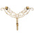 24" Antler Gold Decorative Adjustable Wreath Hanger - IMAGE 2