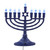 15" Premium Blue Large LED Electric Menorah with Sequential Lighting - IMAGE 4