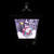 Lighted and Musical Wall Mounted Snowing Christmas Street Lamp - 17.75"