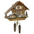 16.5" Brown and Gray Moving Train Cuckoo Wall Clock - IMAGE 1