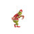 Dept 56 The Grinch with Candy Canes Christmas Ornament - IMAGE 4