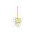 Enesco Faceted Acrylic Mistletoe Kisses Christmas Ornament - IMAGE 2