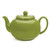 Glazed Stoneware Teapot with Lid - 9.5" - Olive Green - IMAGE 1