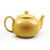 Glazed Stoneware Teapot with Lid - 9.5" - Yellow - IMAGE 1