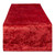 Velvet Rectangular Table Runner - 108" - Red - IMAGE 1