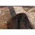 5.25' x 7.25' Abstract Swirl Rectangular Area Throw Rug - Gray and Brown