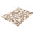 4' x 5.5' Floral Rectangular Area Throw Rug - Cream and Gray - IMAGE 4