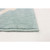 5.25' x 7.5' Moroccan Rectangular Area Throw Rug - Aqua Blue and Off White - IMAGE 5