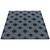 7.75' x 10' Geometric Pattern Rectangular Area Throw Rug - White and Navy Blue - IMAGE 3
